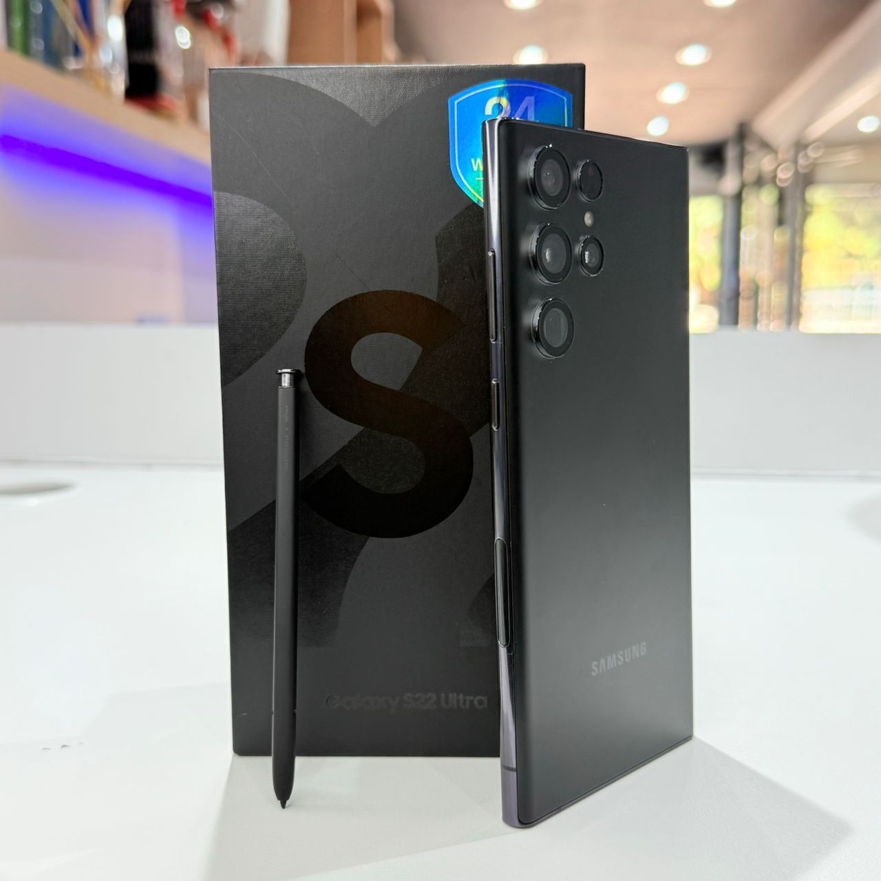 Used Samsung S22 Ultra 256GB - Phantom Black