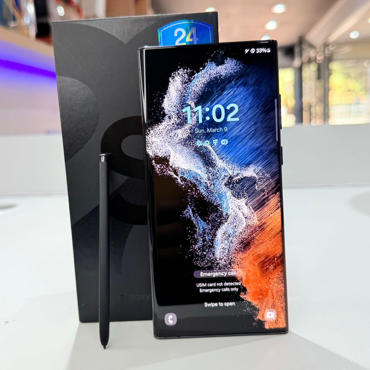 Used Samsung S22 Ultra 256GB - Phantom Black