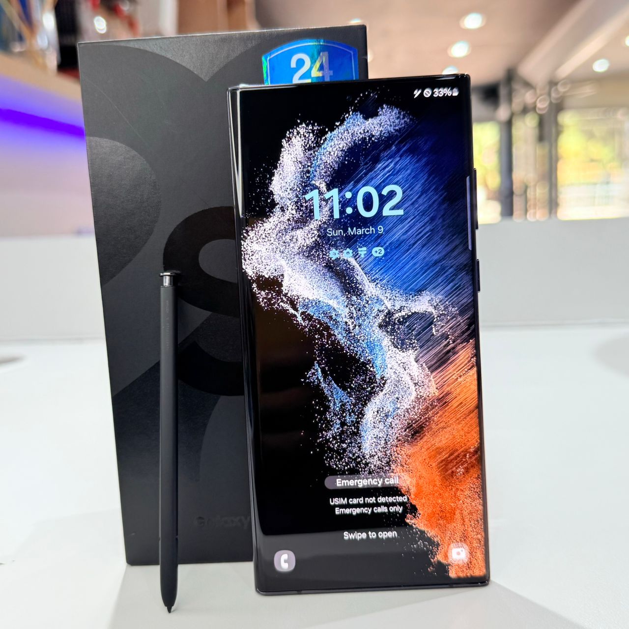 Used Samsung S22 Ultra 256GB - Phantom Black