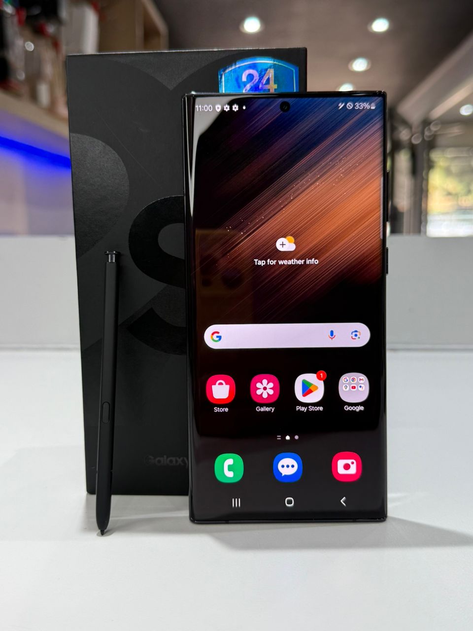 Used Samsung S22 Ultra 256GB - Phantom Black