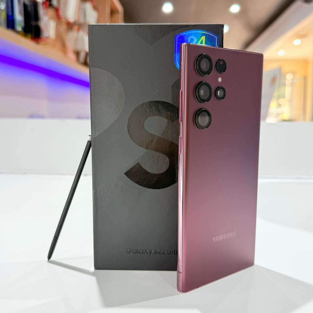 Used Samsung S22 Ultra 512GB - Burgundy