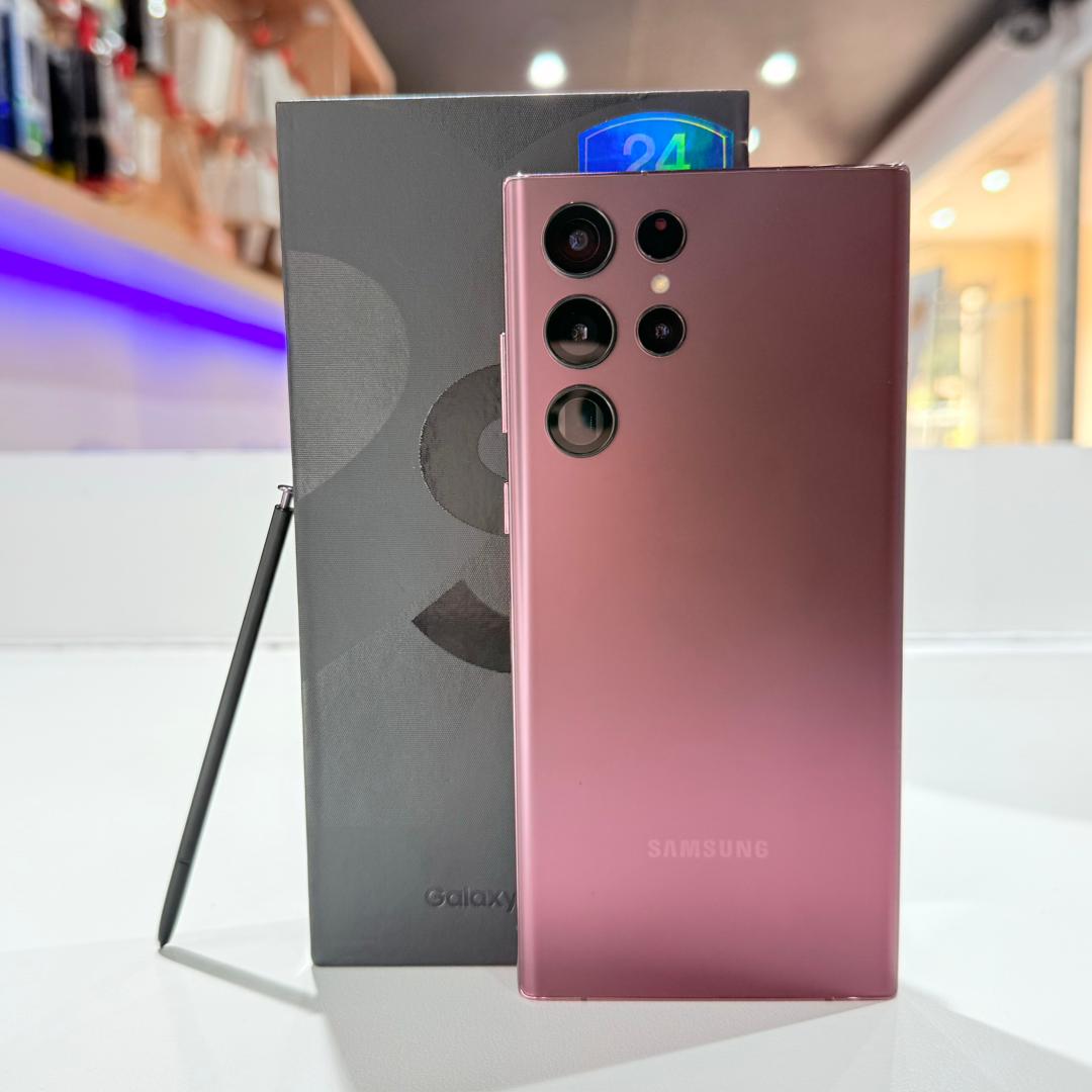 Used Samsung S22 Ultra 512GB - Burgundy