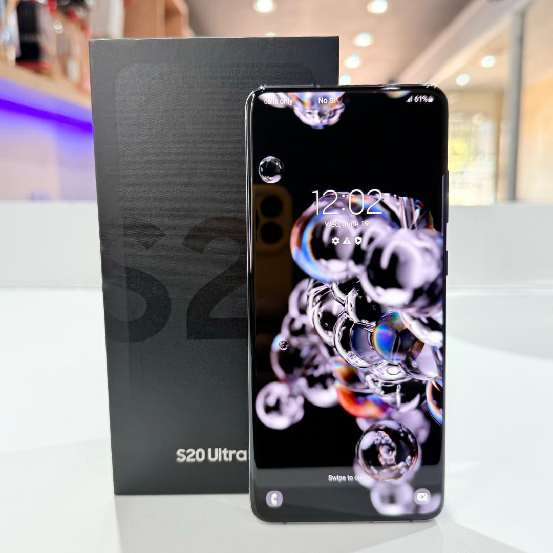 Used Samsung S20 Ultra 256GB - Cosmic Gray