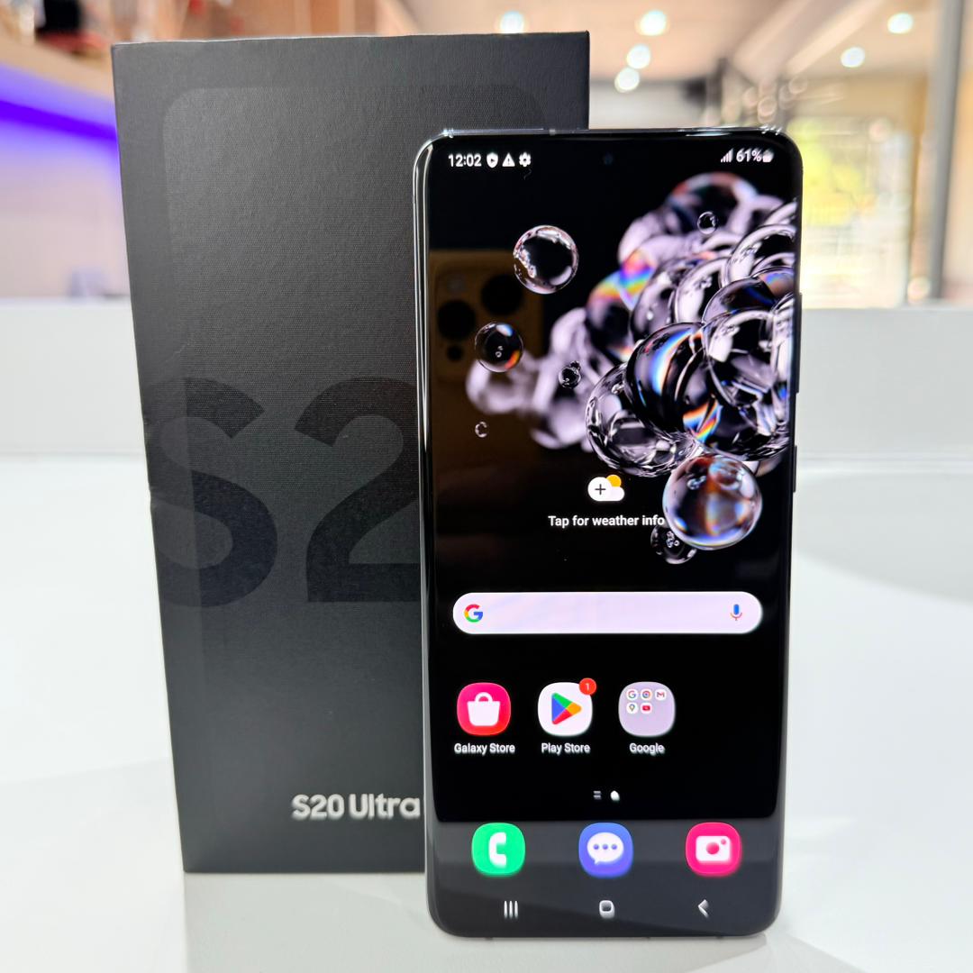 Used Samsung S20 Ultra 256GB - Cosmic Gray