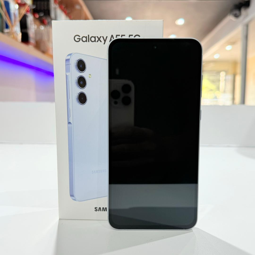 Used Samsung A55 256GB - Awesome Iceblue