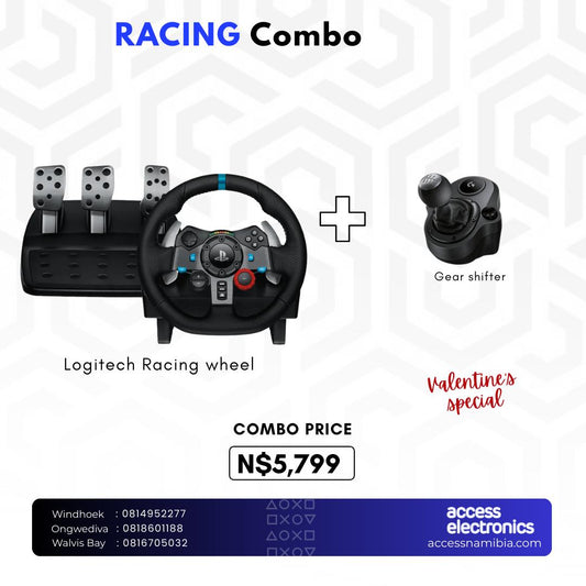 (Racing Combo) G29 Racing Wheel + Gear Shifter