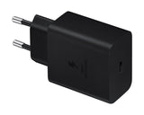 Samsung 25W Super Fast Charging USB-C Adapter (Round Pin) – Black