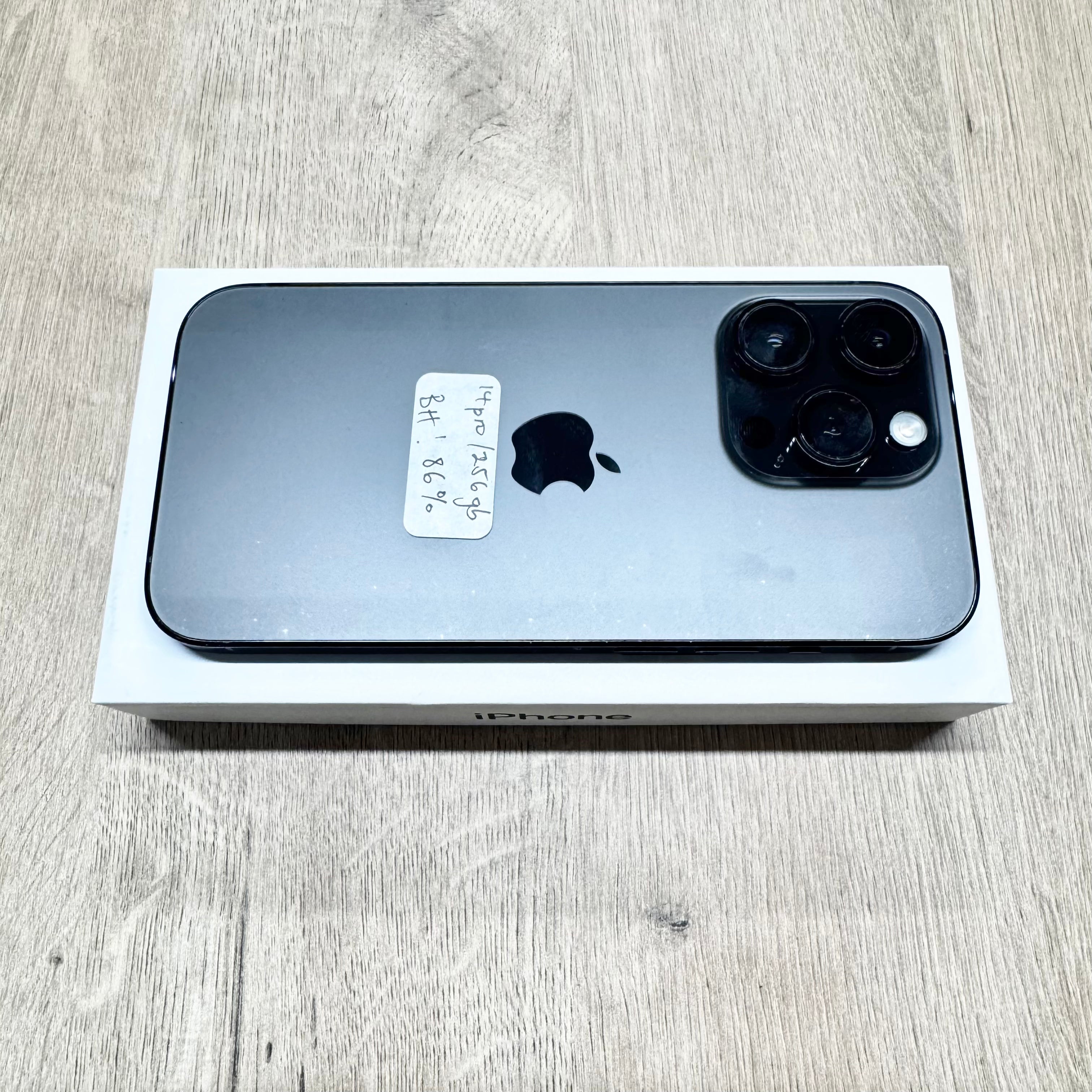 Used iPhone 14 Pro Space Black – 256GB (BH 86%)-thumbmail-5