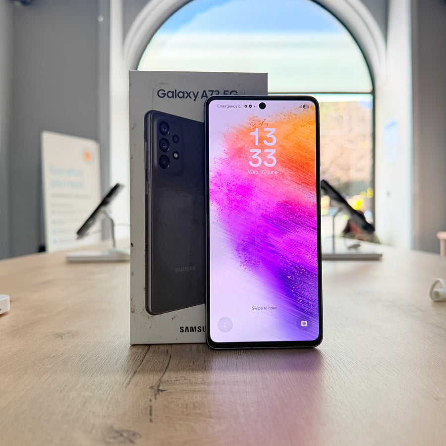 Used Samsung A73 Gray - 128GB