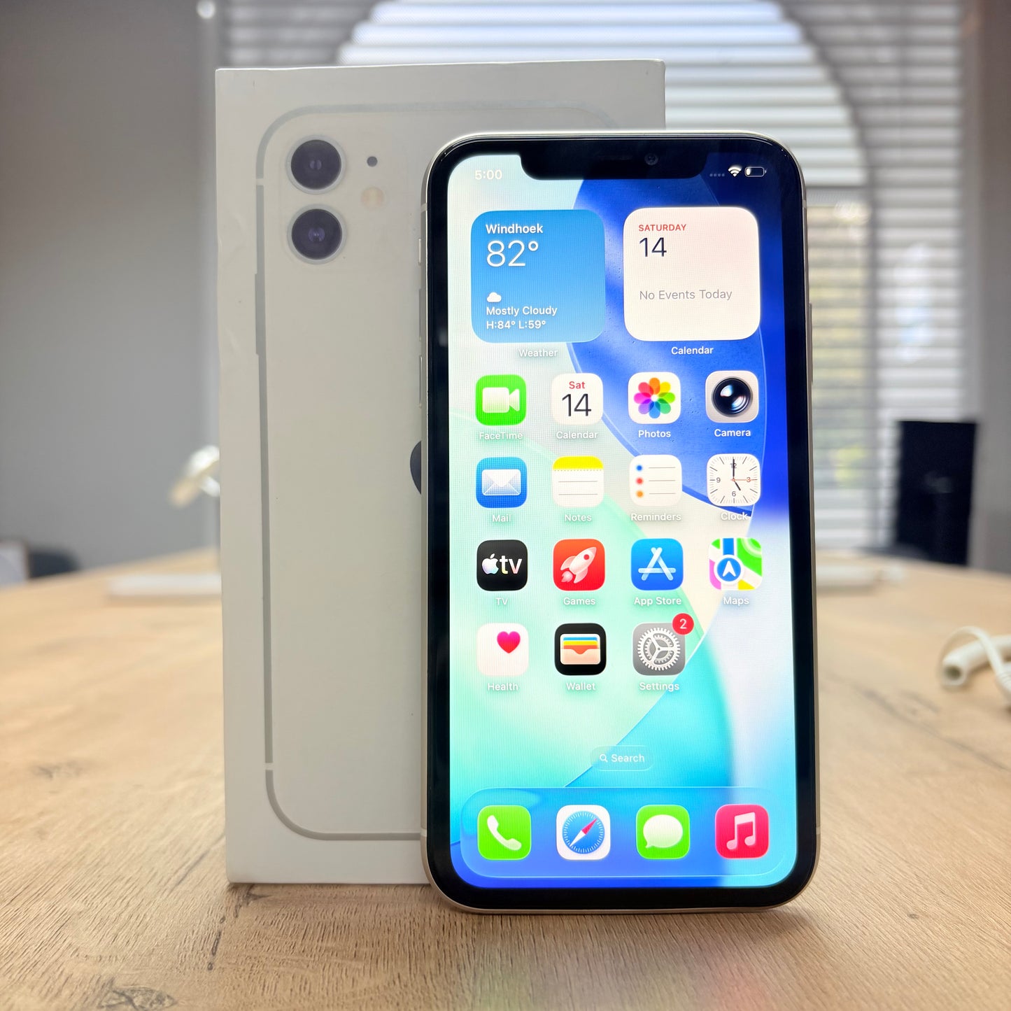 Used iPhone 11 White - 128GB/BH 100%