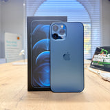 Used iPhone 12 Pro Max Pacific Blue - 256GB/ BH 100%
