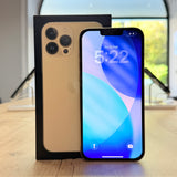 Used iPhone 13 Pro Max Gold – 256GB (BH 100%)