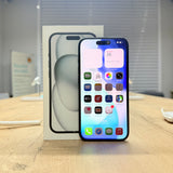 Used iPhone 15 Black – 256GB (BH 90%)