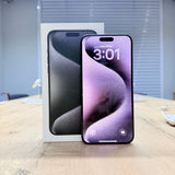 Used iPhone 15 Pro Max Titanium Black – 256GB (BH 85%):