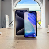 Used iPhone 15 Pro Max Blue Titanium – 256GB (BH 85%)