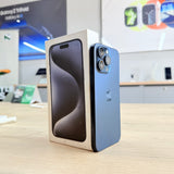 Used iPhone 15 Pro Max Blue Titanium – 256GB (BH 85%)
