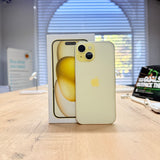 Used iPhone 15 Yellow – 128GB (BH 100%)