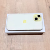 Used iPhone 15 Yellow – 128GB (BH 100%)