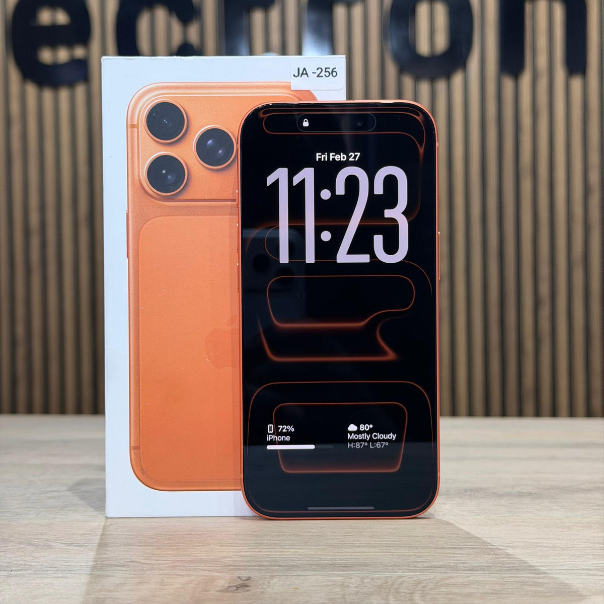 Used iPhone 17 Pro Cosmic Orange - 256GB