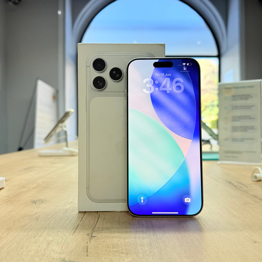 Used iPhone 17 Pro Max Silver – 256GB (BH 100%)