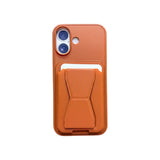 Wallet Style Case-Orange/iPhone 17