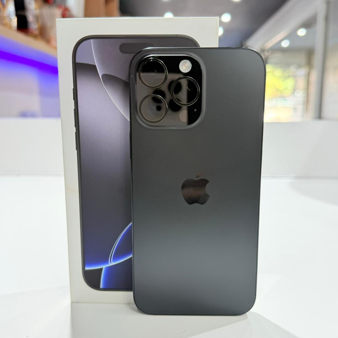 Used iPhone 16 Pro Max 256GB - Titanium Black