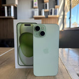 Used iPhone 15 Green – 256GB (BH 93%)