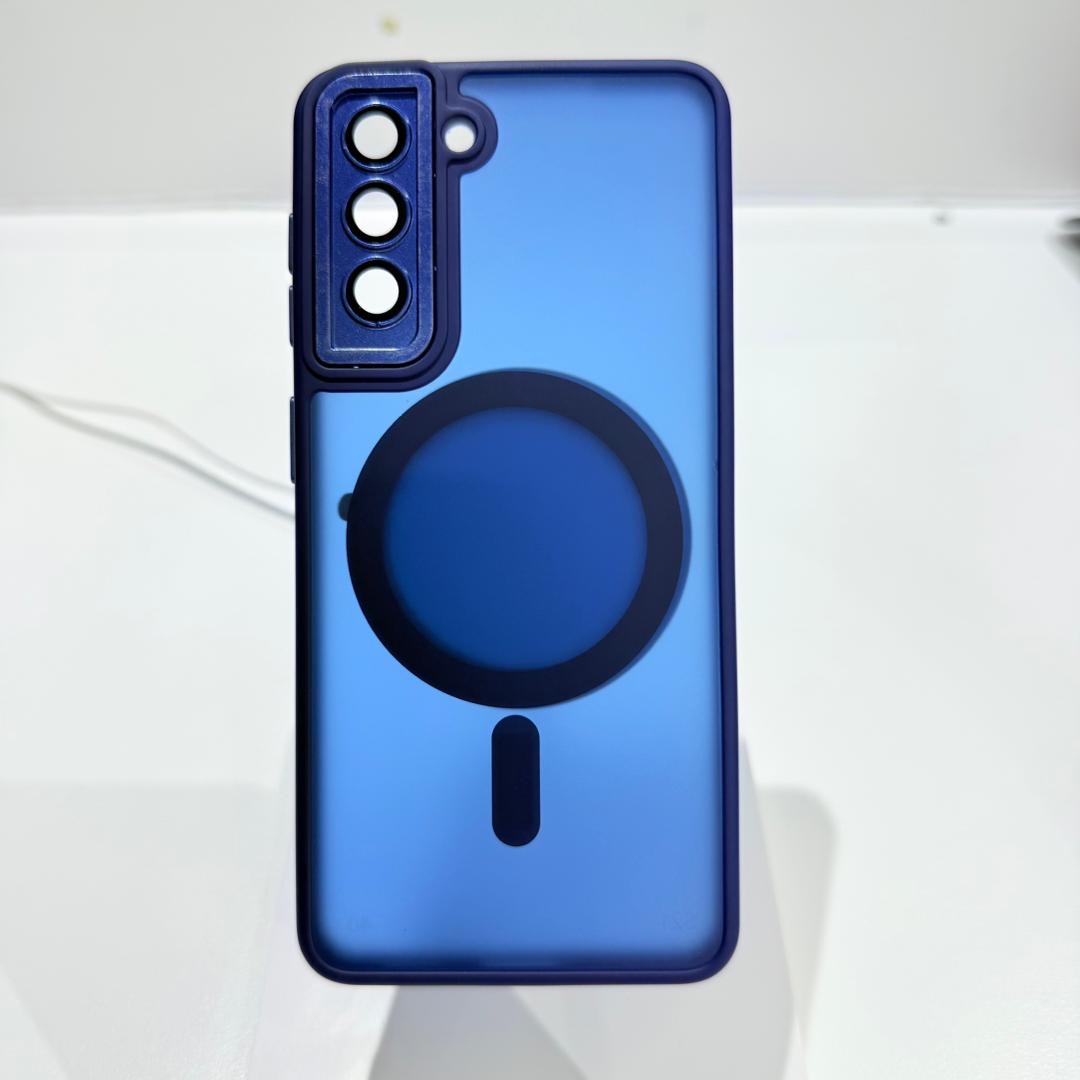 Clear Blue MagSafe Case - Samsung A16