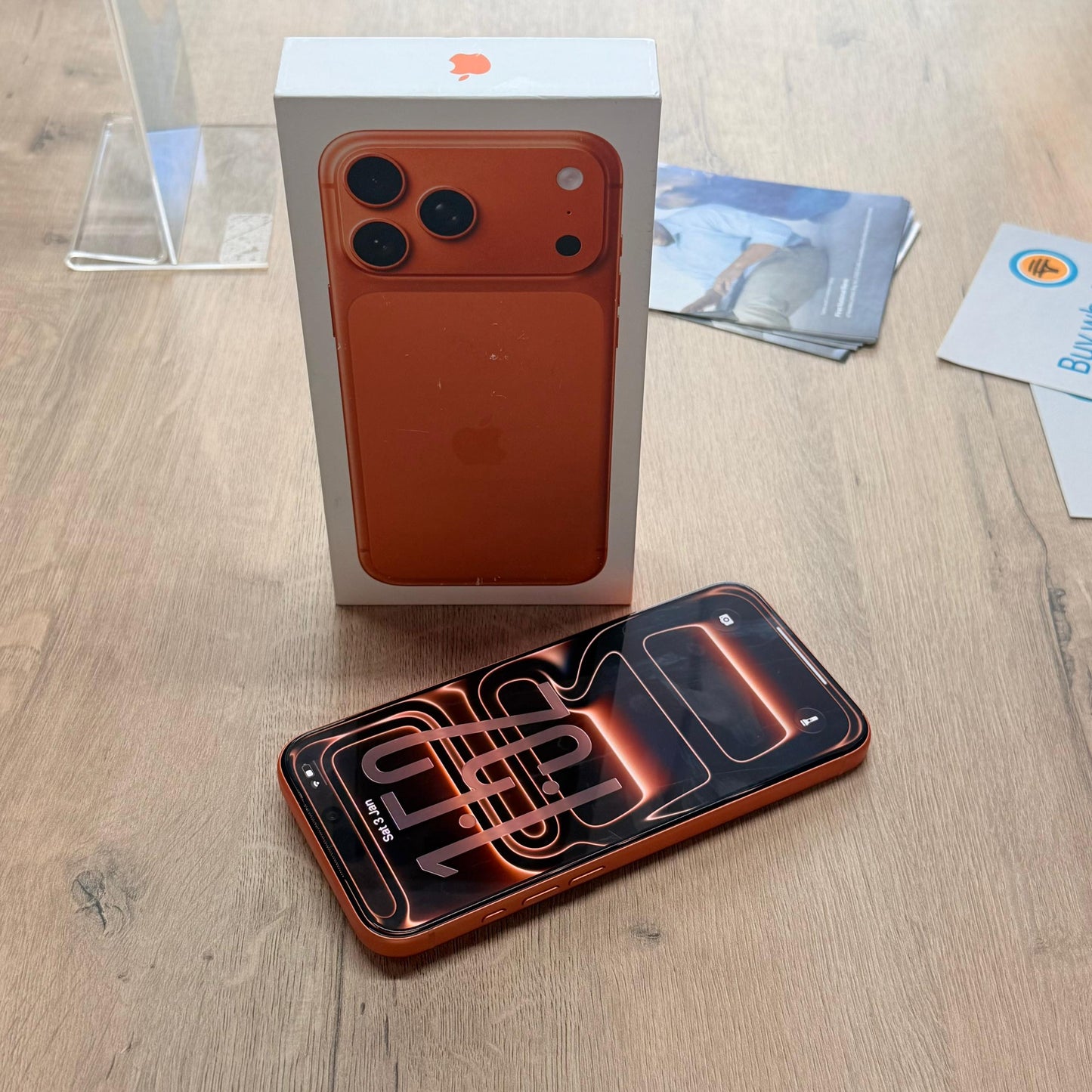 Used iPhone 17 Pro Max 256GB - Cosmic Orange/BH - 100%