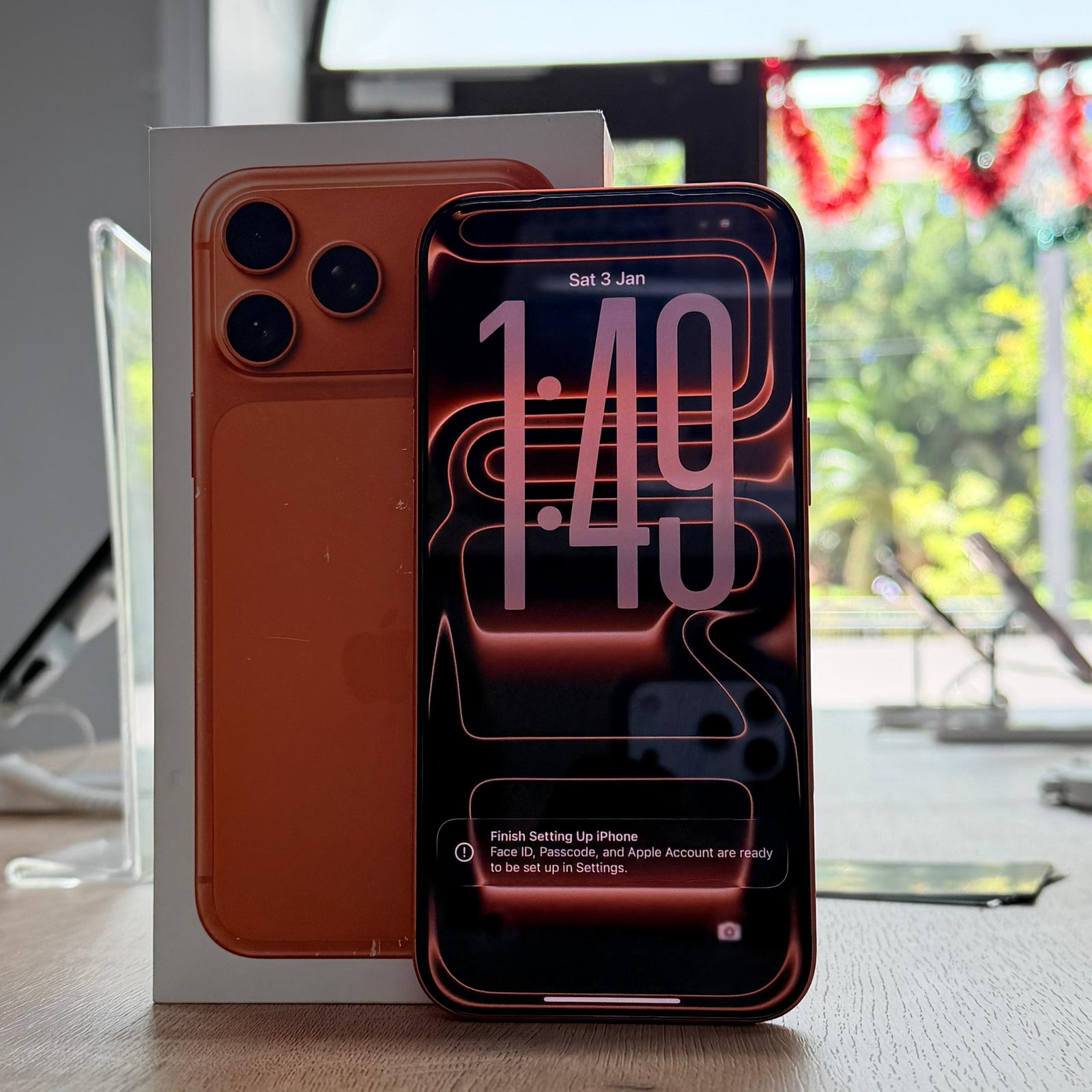 Used iPhone 17 Pro Max 256GB - Cosmic Orange (BH 100%)