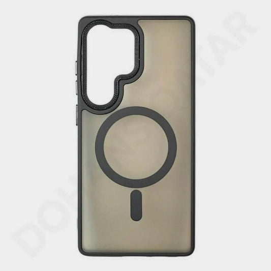 Gray Case (Clear - Magnetic)-Samsung S25 Ultra