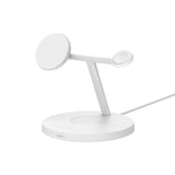 Belkin 3-in-1 Wireless Charging Stand – White
