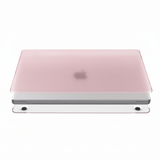 MacBook Neo A18 Pro frosted pink cover - front