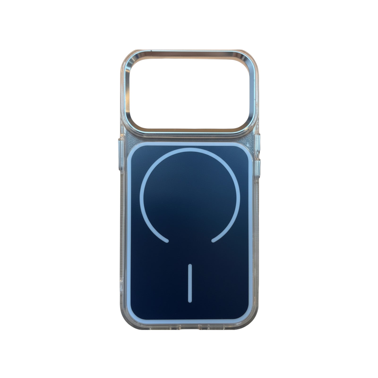 iPhone 17 Pro Max ( Magnetic Case) - Clear Blue