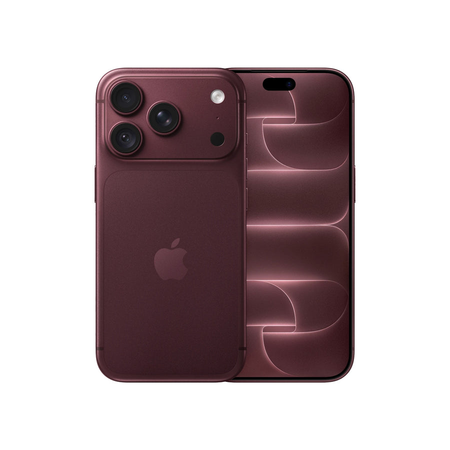 iPhone 18 Pro Burgundy — front and back