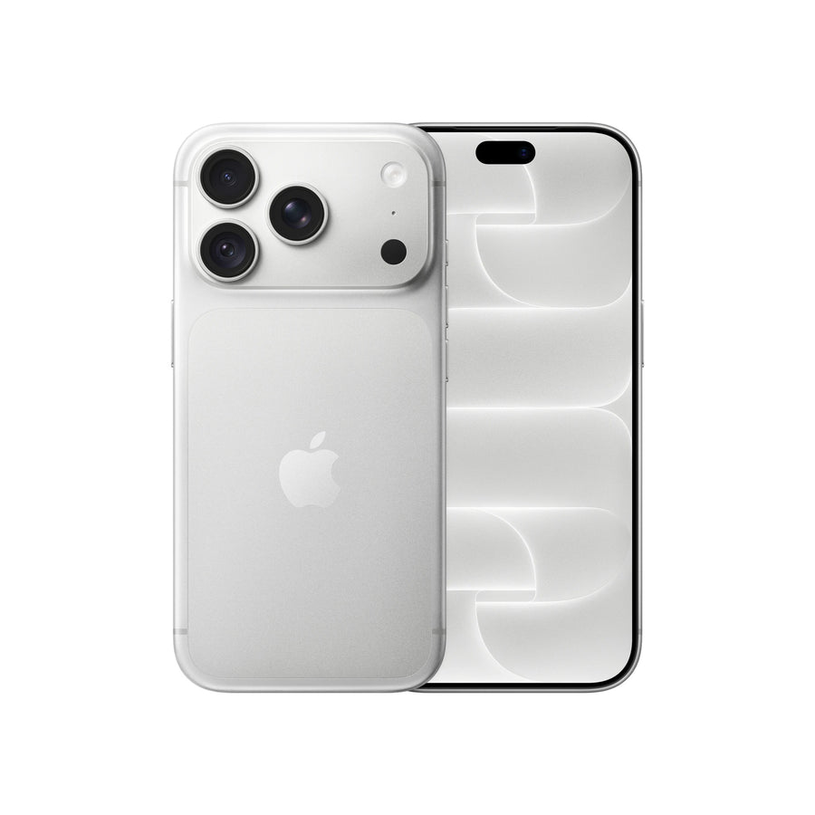 iPhone 18 Pro Silver — front and back