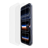 Clear tempered glass screen protector for iPhone