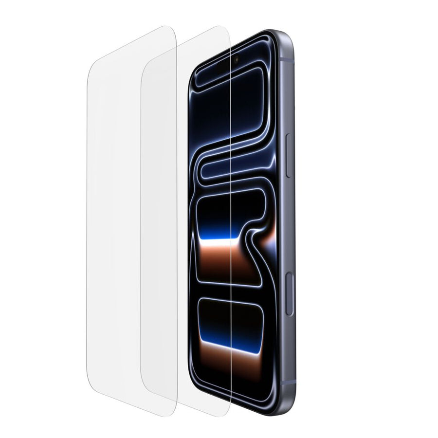 Clear tempered glass screen protector for iPhone
