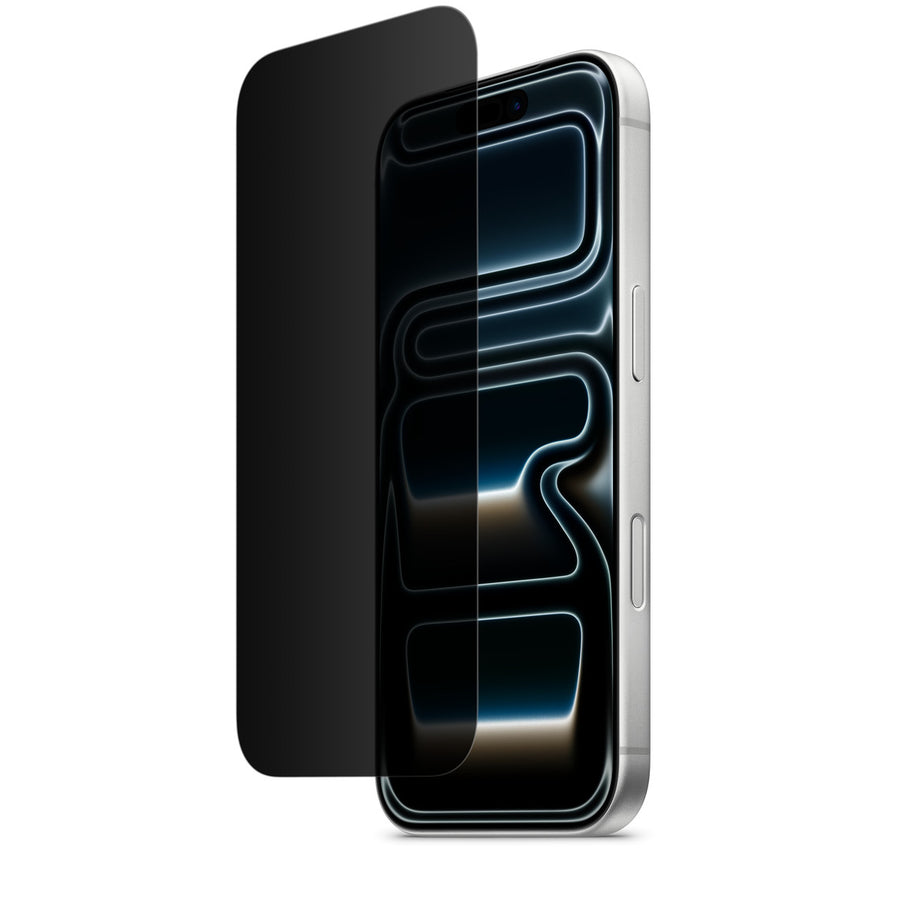 Privacy tempered glass screen protector for iPhone