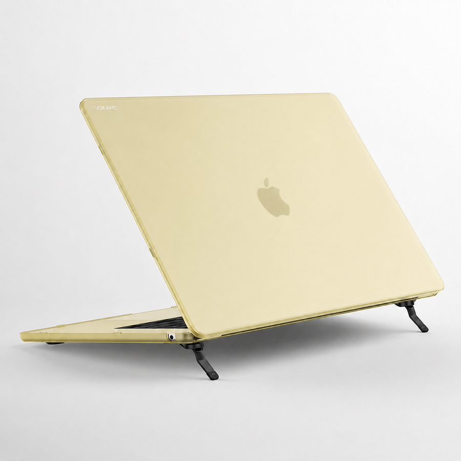 MacBook Neo A18 Pro Frosted Cover - Frosted Yellow