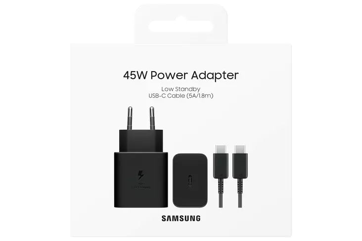 45W Super Fast Charging Full Set – Black